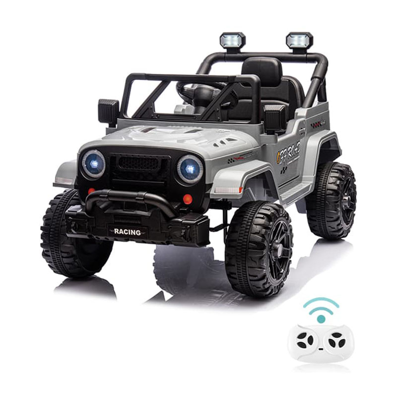12 V-os, kétüléses gyerek Jeep Ride-on Bluetooth-szal és zenével