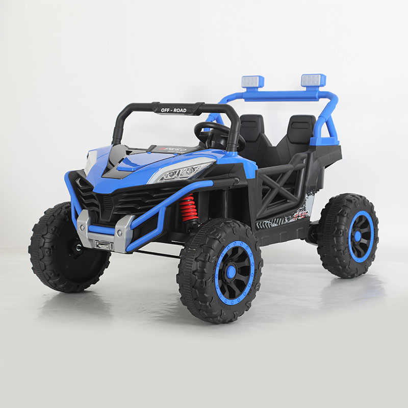 12 V-os 2WD Kids elektromos UTV négy kerék felfüggesztéssel, zenével és fényekkel