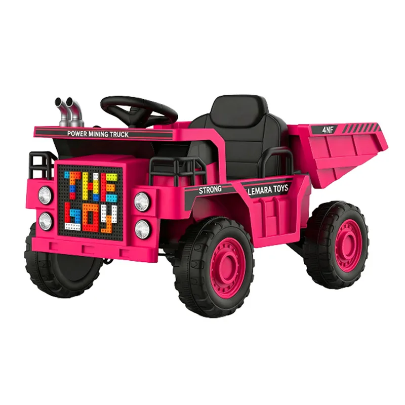 12 V-os Kids elektromos RC autós kotrógép teherautó kocsi