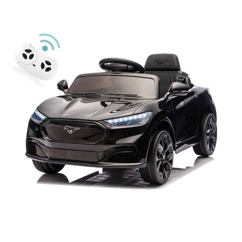 12V-os, engedéllyel rendelkező Ford Mustang mach E Kids elektromos ráhajtható autó