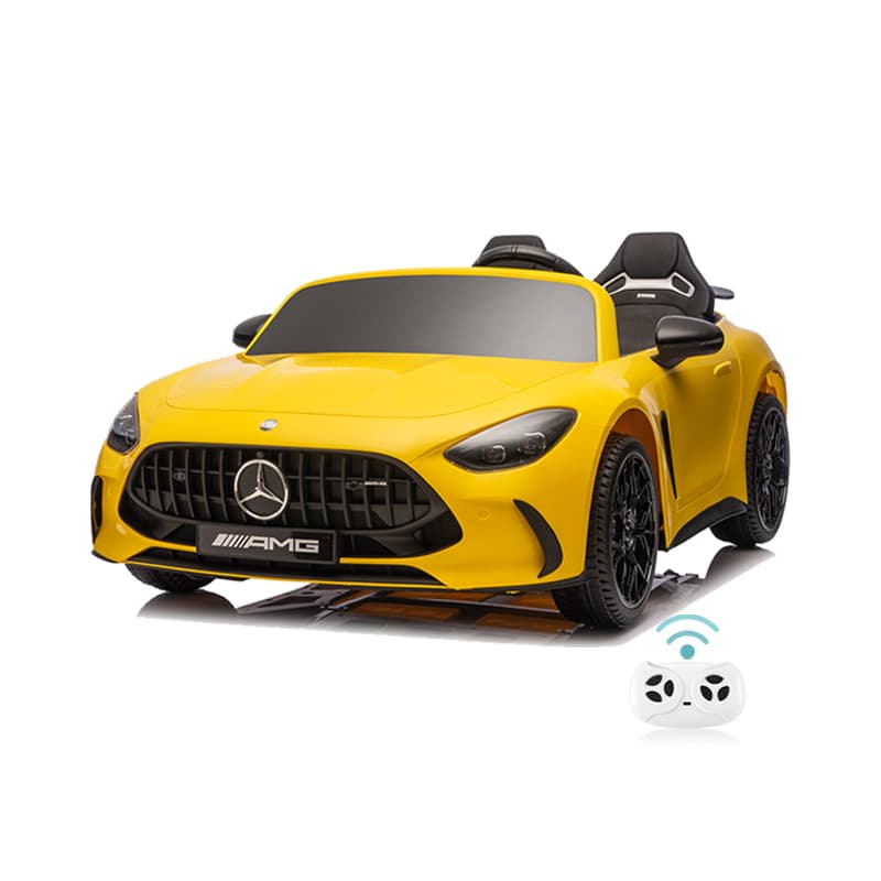 12V-os licenccel rendelkező Mercedes AMG GT3 Kids elektromos ráhajtható autó
