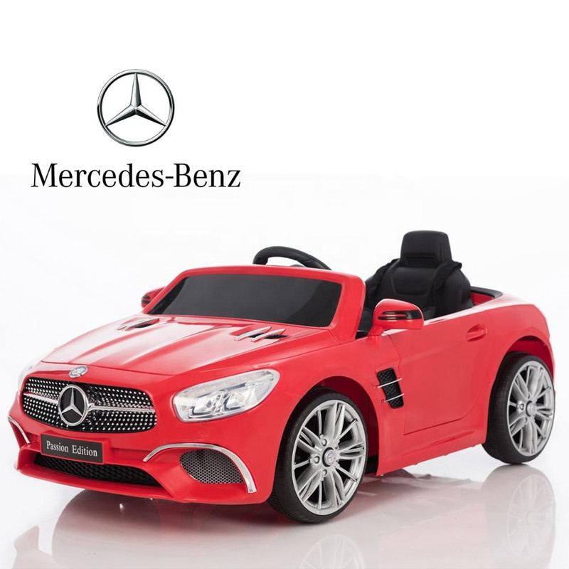 Akkumulátoros jogosítvány autó Mercedes Benz Kids elektromos autó Baby Ride játékautó