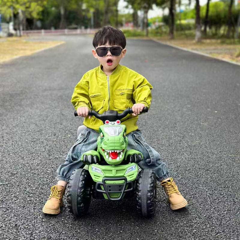 Children's Electric Car Ride-on Car Dinosaur ATV