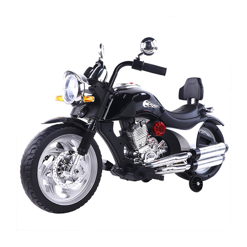 12V Big Size Ride-On Motorbike for Older Kids with One-Button Start