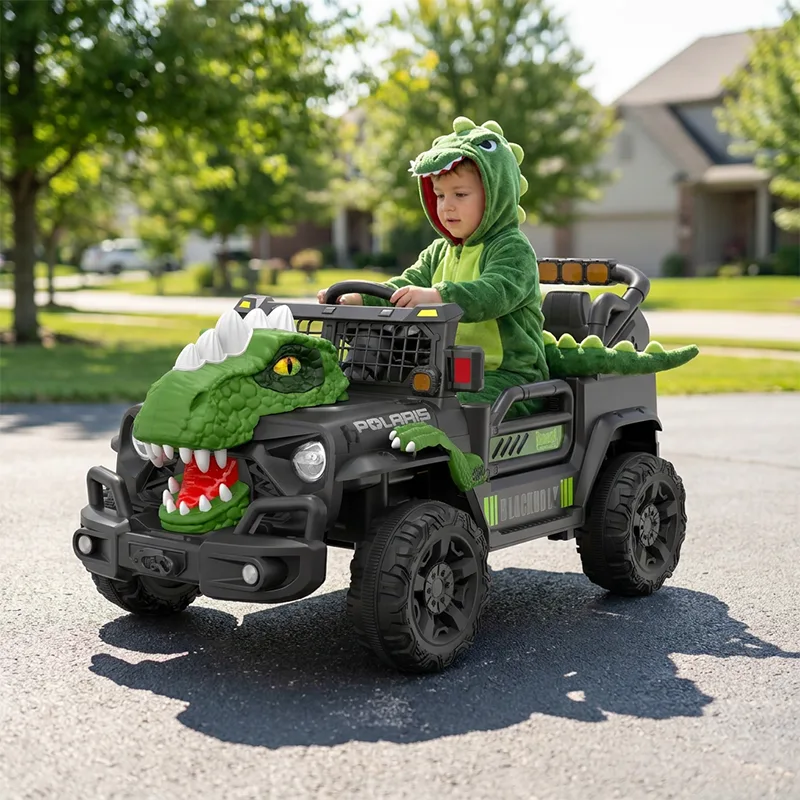 Kids Electric Car 12V Ride on UTV Dinosaur Car